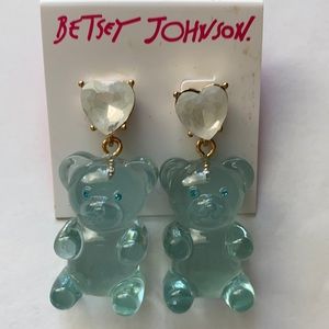 New Betsey Johnson earrings